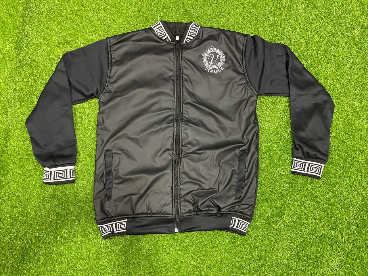 LEATHER JACKET VERSACE