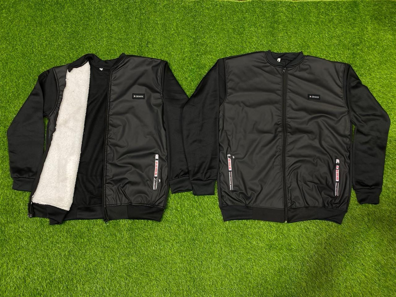 PLAIN LEATHER JACKET