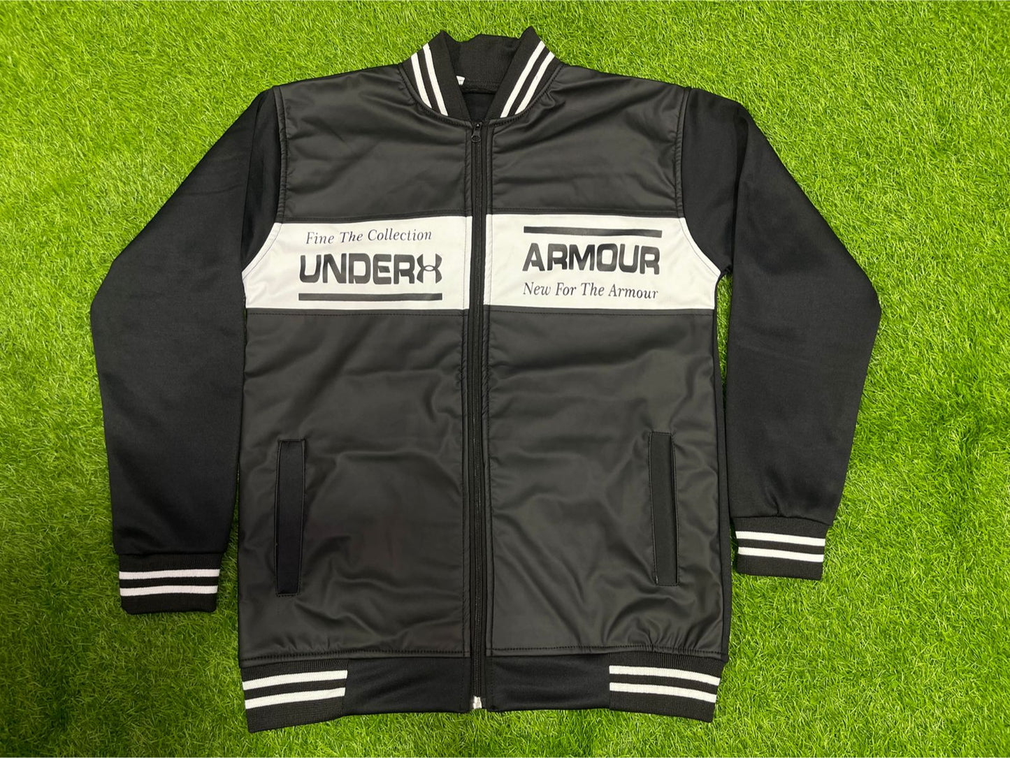 UNDER ARMOUR LEATHER JACKET