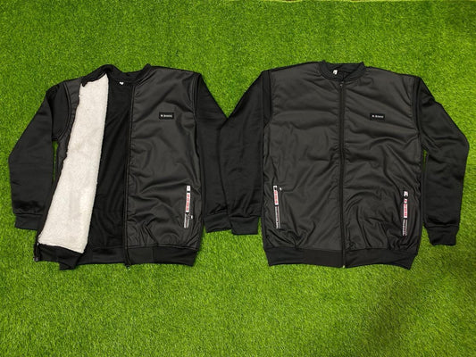 PLAIN LEATHER JACKET