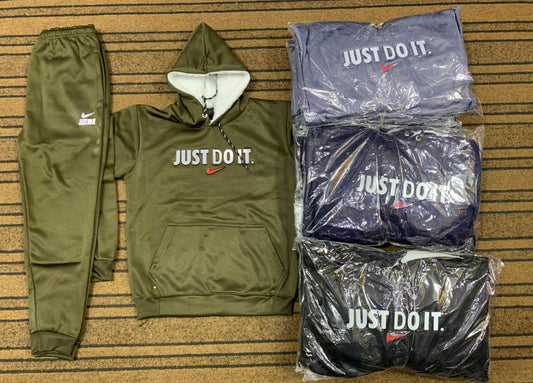 JUST DO IT EMBOSE TRACKSUIT
